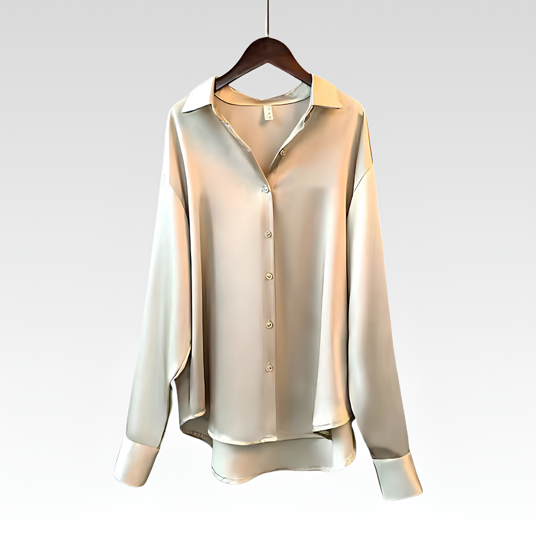 Mia | Satin shirt for women