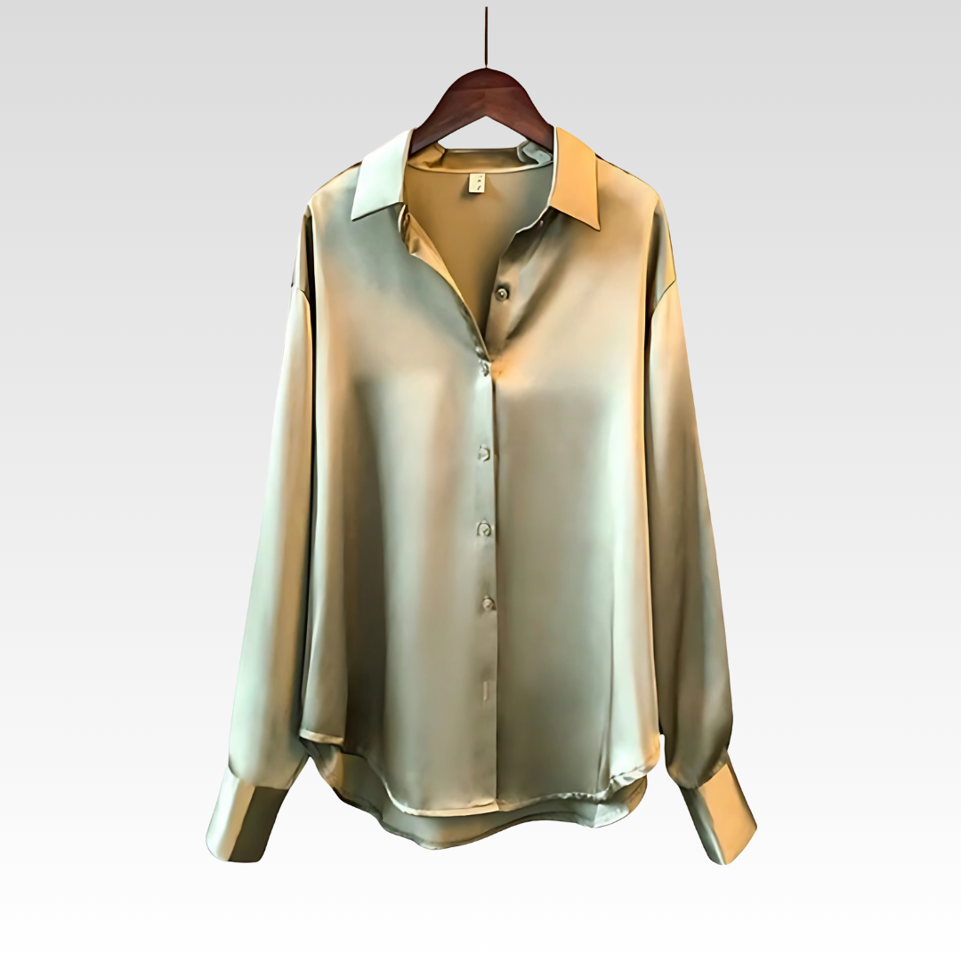 Mia | Satin shirt for women