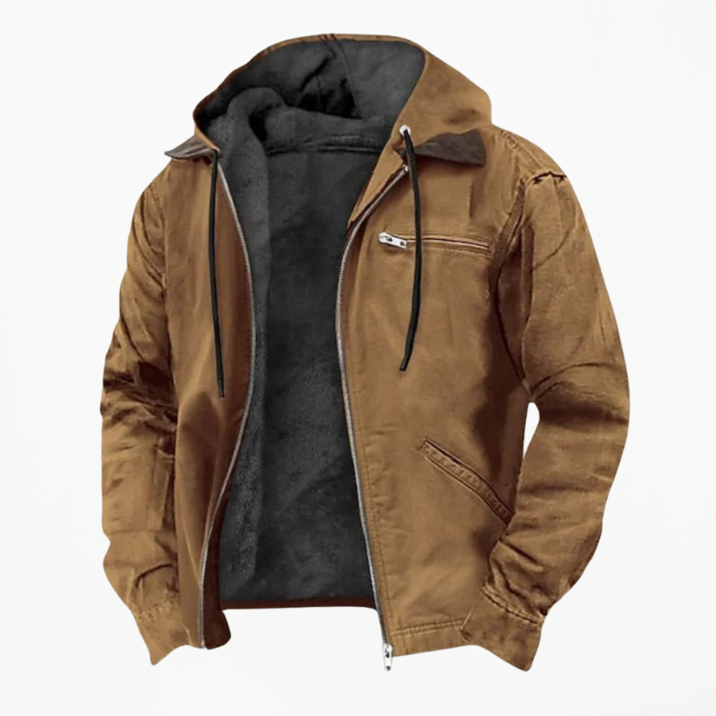 James | Elegant Leather Jacket