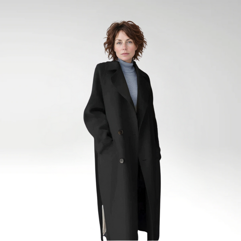 Monia | Long wool coat