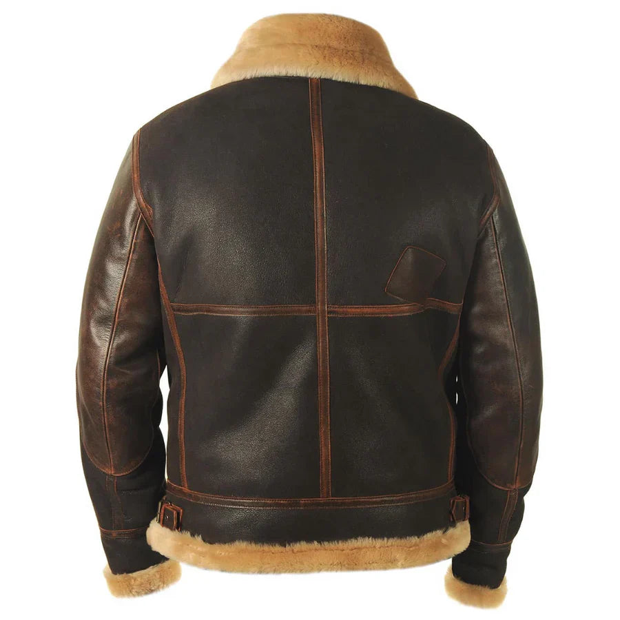 Arlo | Elegant Aviator Bomber Jacket