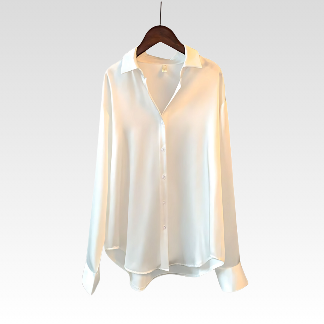 Mia | Satin shirt for women