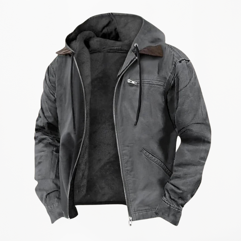 James | Elegant Leather Jacket