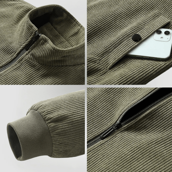 UDO | Corduroy jacket with fleece lining