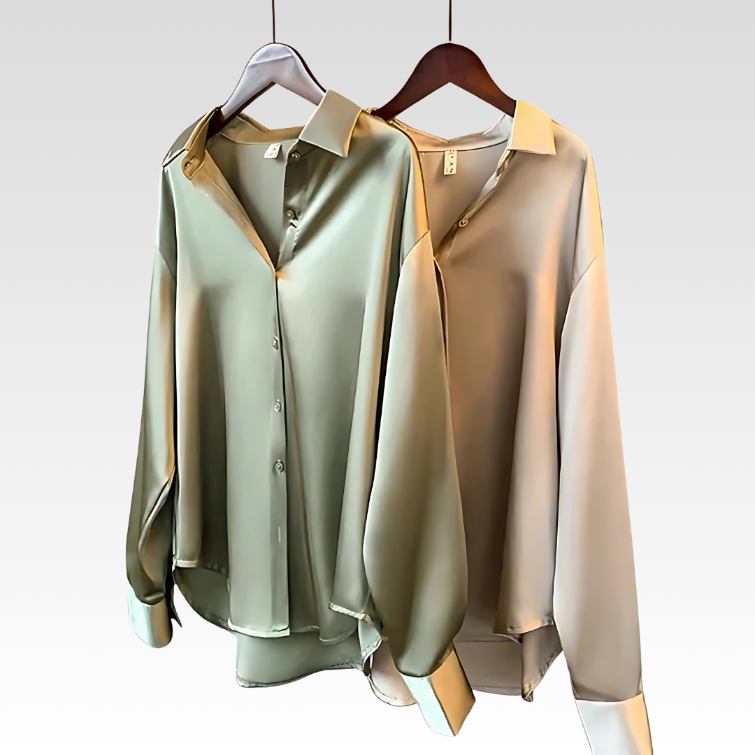 Mia | Satin shirt for women