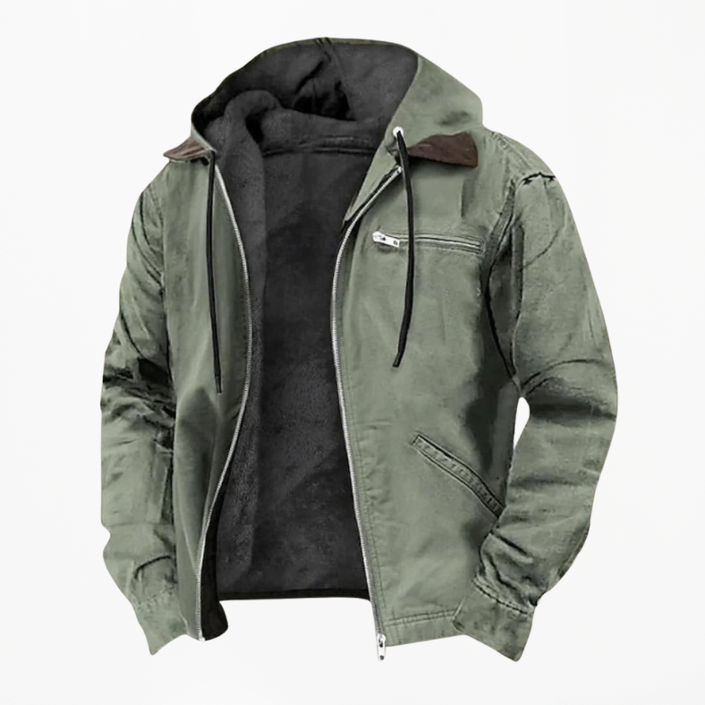 James | Elegant Leather Jacket