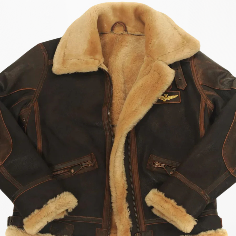 Arlo | Elegant Aviator Bomber Jacket