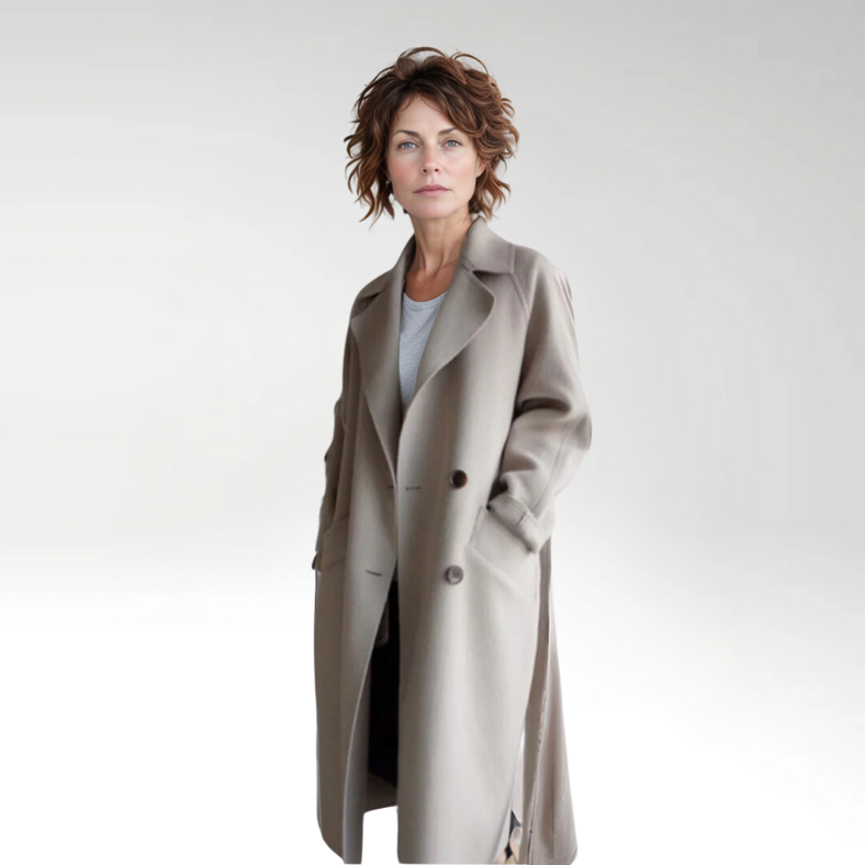 Monia | Long wool coat