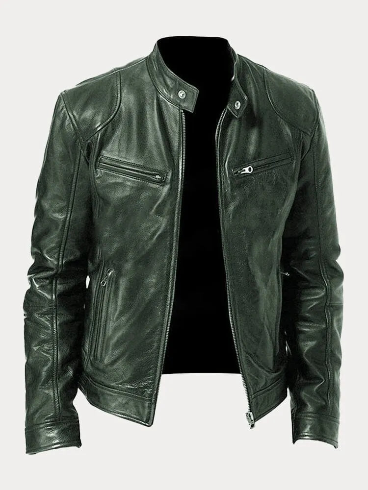 Mia | Casual leather jacket