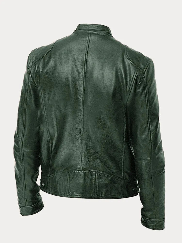 Mia | Casual leather jacket
