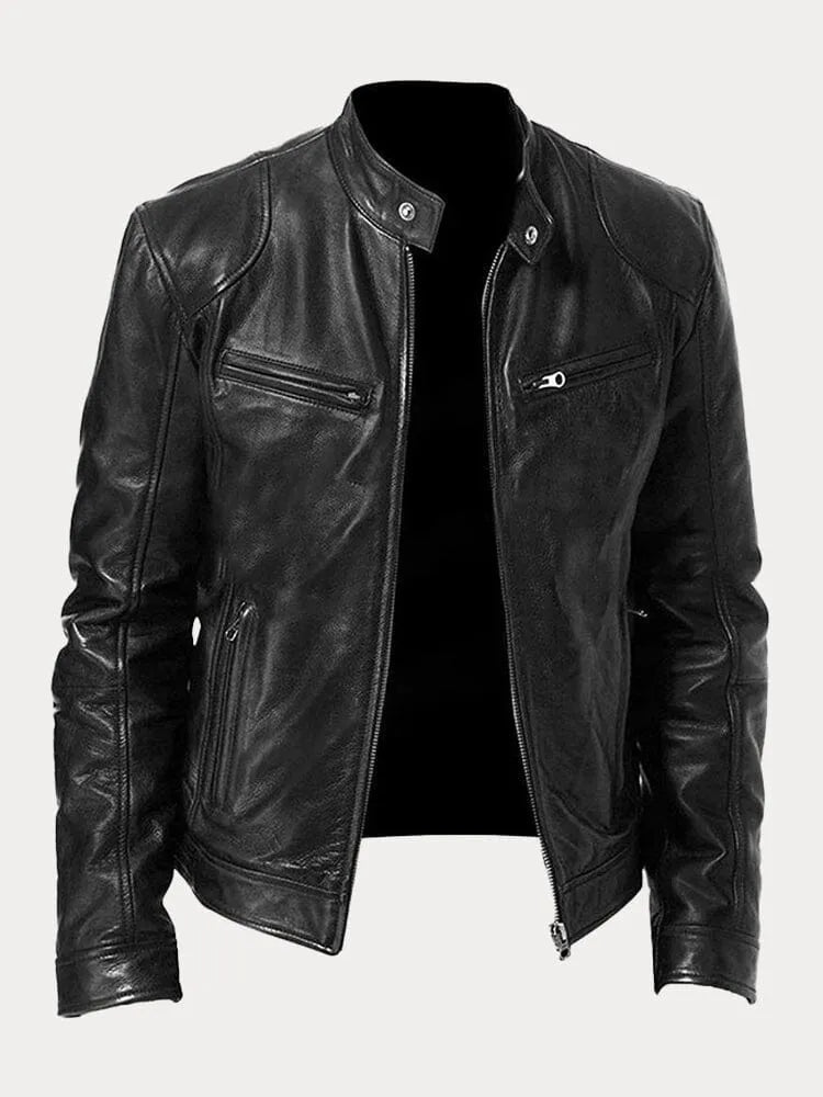Mia | Casual leather jacket