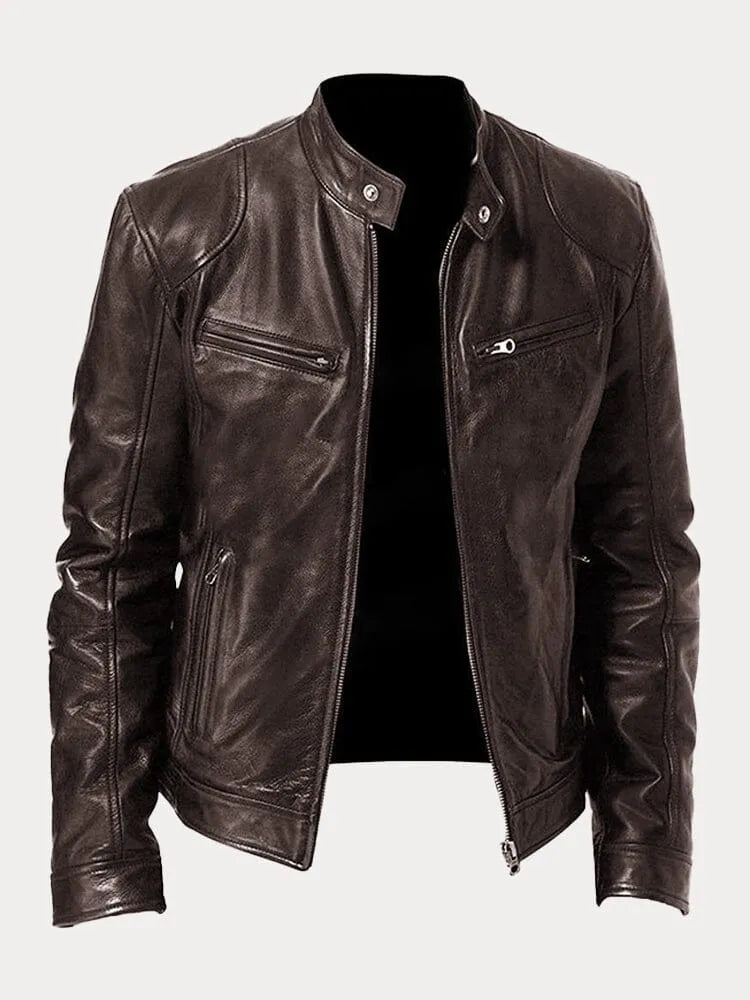 Mia | Casual leather jacket