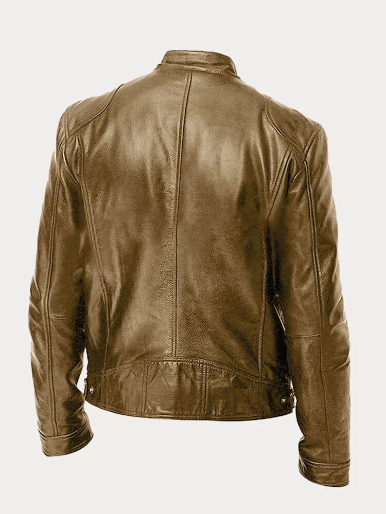 Mia | Casual leather jacket