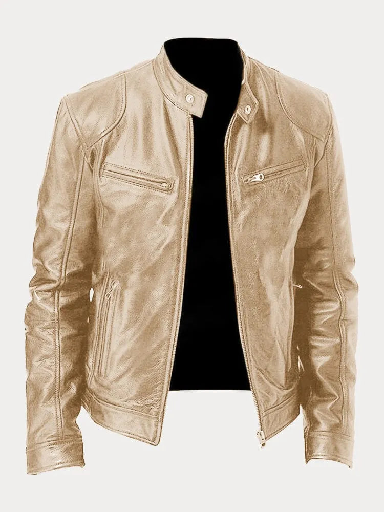Mia | Casual leather jacket