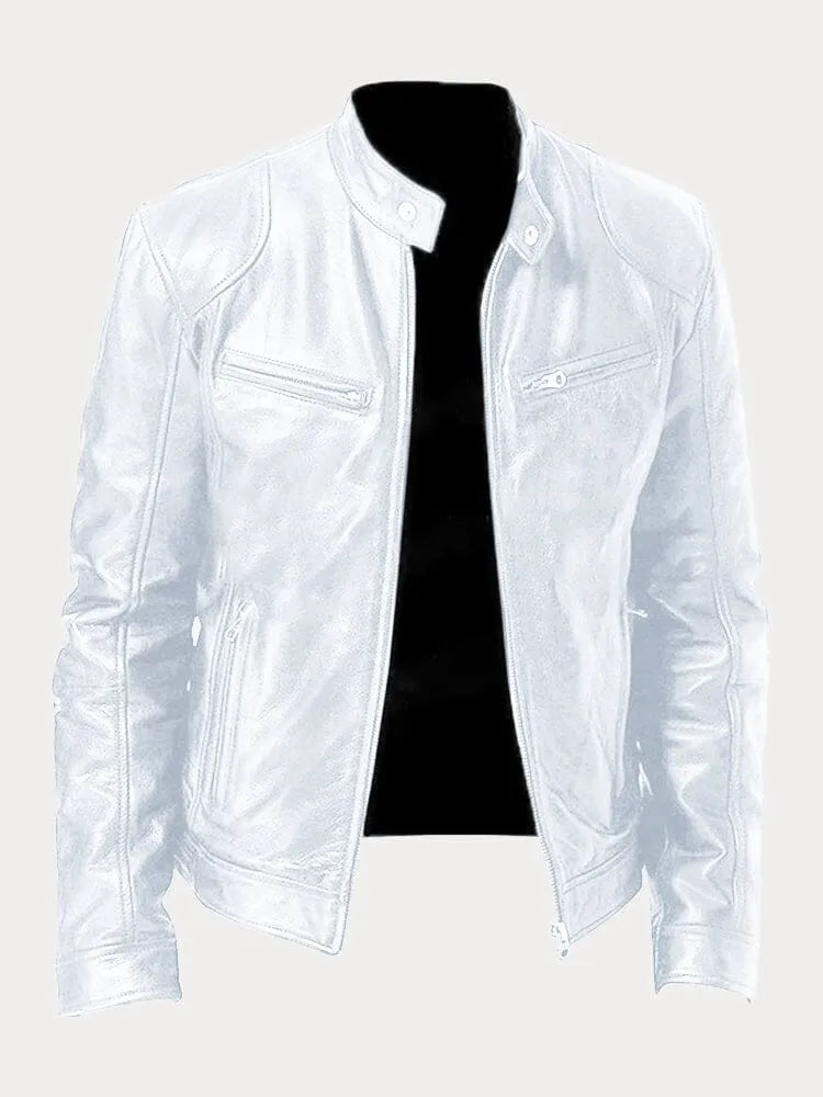 Mia | Casual leather jacket