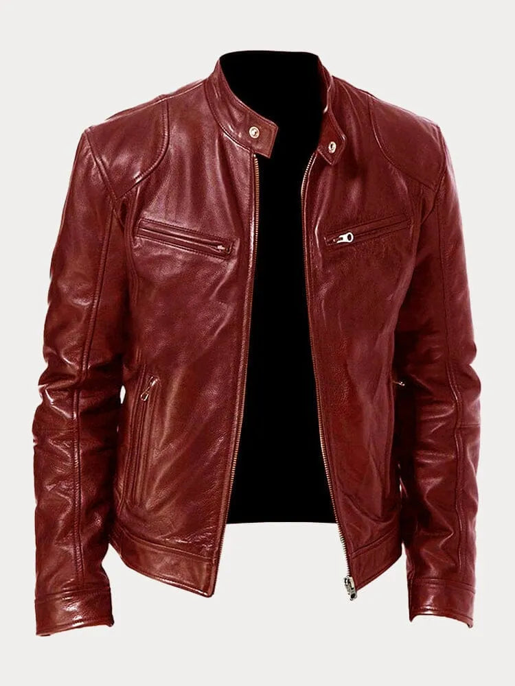 Mia | Casual leather jacket