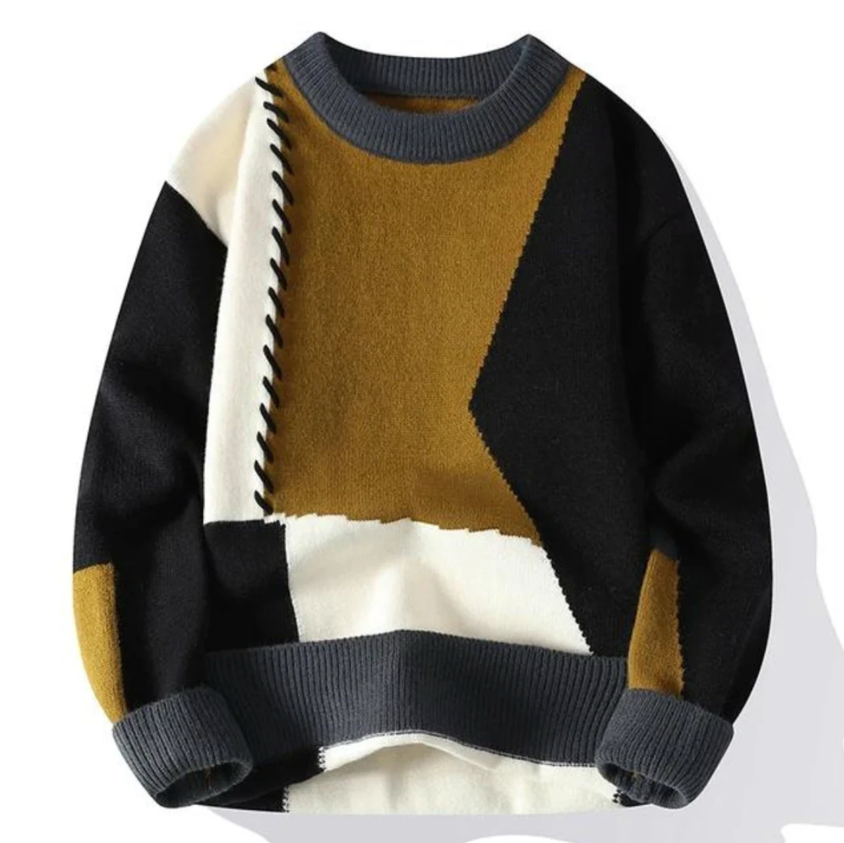 Charles | Patchwork sweater