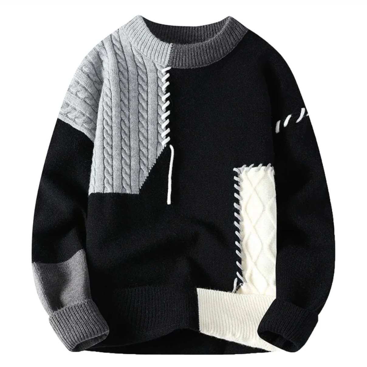 Charles | Patchwork sweater
