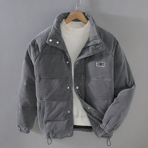 Joshua | Cord Bomber Jacket