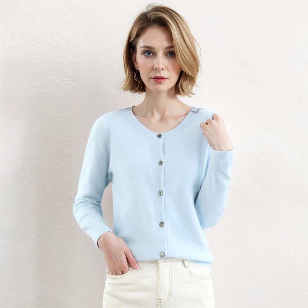 Amelie | Merino Wool Cardigan