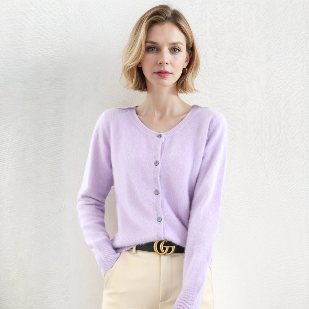 Amelie | Merino Wool Cardigan