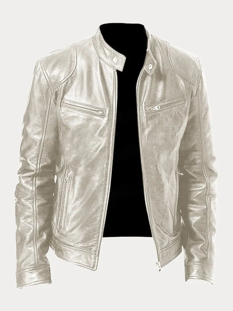 Mia | Casual leather jacket
