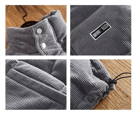 Joshua | Cord Bomber Jacket